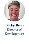 Nicky Benn, Director of Developmnet